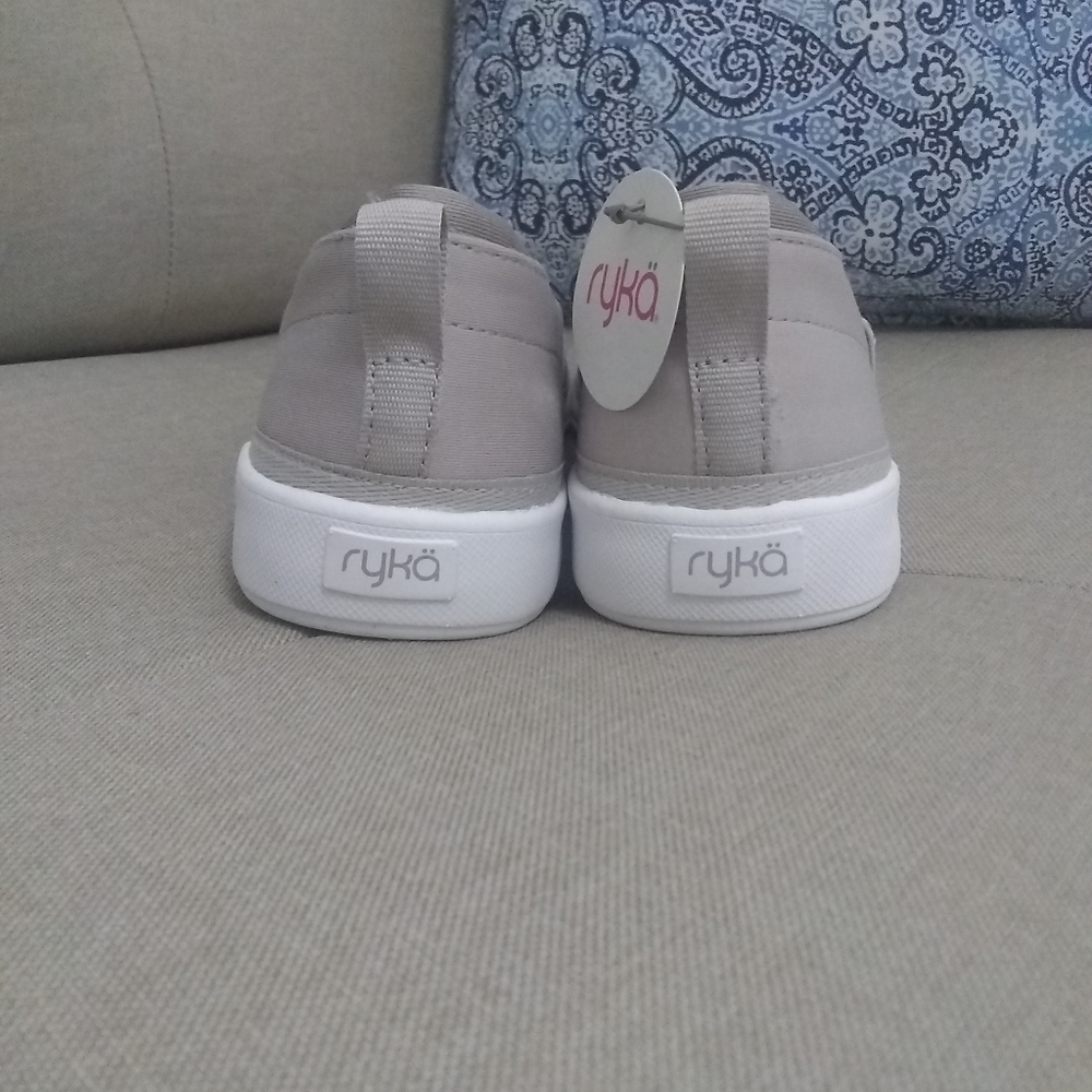 Ryka Olivera slip-on flats silver cloud NWT - Picture 3 of 8